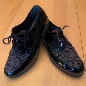Patent leather and patterned oxfords